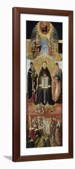 Le triomphe de saint Thomas d'Aquin-Benozzo Gozzoli-Framed Giclee Print