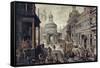 Le triumvirat romain-Hans Vredeman Vries-Framed Stretched Canvas