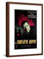 Le Troisieme Homme, (AKA the Third Man), Orsom Welles, 1949-null-Framed Art Print