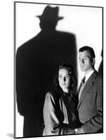 Le Troisieme Homme THE THIRD MAN by Carol Reed with Alida Valli and Joseph Cotten, 1949 (b/w photo)-null-Mounted Photo