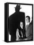 Le Troisieme Homme THE THIRD MAN by Carol Reed with Alida Valli and Joseph Cotten, 1949 (b/w photo)-null-Framed Stretched Canvas