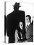 Le Troisieme Homme THE THIRD MAN by Carol Reed with Alida Valli and Joseph Cotten, 1949 (b/w photo)-null-Stretched Canvas