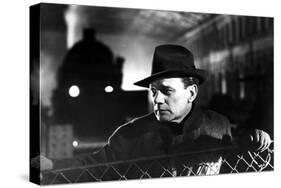Le Troisieme Homme THE THIRD MAN by Carol Reed with Joseph Cotten, 1949 (b/w photo)-null-Stretched Canvas