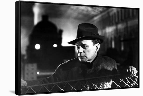 Le Troisieme Homme THE THIRD MAN by Carol Reed with Joseph Cotten, 1949 (b/w photo)-null-Framed Stretched Canvas