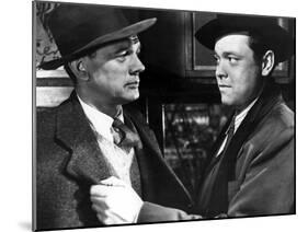 Le Troisieme Homme THE THIRD MAN by Carol Reed with Joseph Cotten and Orson Welles, 1949 (b/w photo-null-Mounted Photo