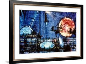 Le Trou Noir the Black Hole De Gary Nelson 1979-null-Framed Art Print