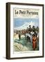 Le Tsar Aux Grandes Manoeuvres De Russie Magazine Cover for Le Petit Parisien-Stefano Bianchetti-Framed Giclee Print