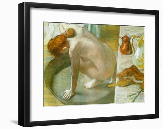 Le Tub-Edgar Degas-Framed Giclee Print