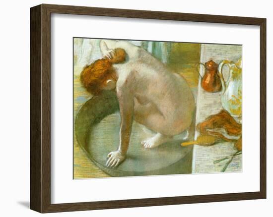 Le Tub-Edgar Degas-Framed Giclee Print