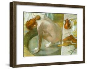 Le Tub-Edgar Degas-Framed Giclee Print