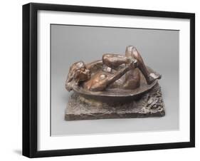 Le Tub-Edgar Degas-Framed Giclee Print