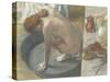 Le Tub-Edgar Degas-Stretched Canvas