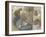 Le Tub-Edgar Degas-Framed Giclee Print