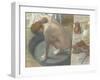 Le Tub-Edgar Degas-Framed Giclee Print