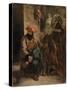 Le Turc à la selle-Eugene Delacroix-Stretched Canvas