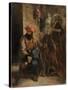 Le Turc à la selle-Eugene Delacroix-Stretched Canvas