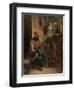 Le Turc à la selle-Eugene Delacroix-Framed Giclee Print