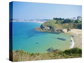 Le Val-Andre, Emerald Coast, Cotes d'Armor, Brittany, France, Europe-David Hughes-Stretched Canvas