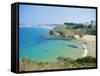 Le Val-Andre, Emerald Coast, Cotes d'Armor, Brittany, France, Europe-David Hughes-Framed Stretched Canvas