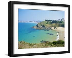 Le Val-Andre, Emerald Coast, Cotes d'Armor, Brittany, France, Europe-David Hughes-Framed Photographic Print