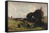 'Le Vallon', 19th century, (1910)-Jean-Baptiste-Camille Corot-Framed Stretched Canvas