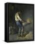 Le Vanneur-Jean-François Millet-Framed Stretched Canvas