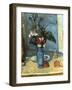 Le Vase Bleu, 1889-1890-Paul Cézanne-Framed Giclee Print