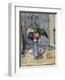 Le Vase bleu-Paul Cézanne-Framed Giclee Print