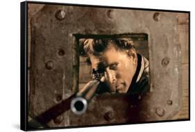 Le Vent by la Plaine THE UNFORGIVEN by JohnHuston with Burt Lancaster, 1960 (photo)-null-Framed Stretched Canvas