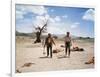 Le Vent by la Plaine THE UNFORGIVEN by JohnHuston with Burt Lancaster and Audie Murphy, 1960 (photo-null-Framed Photo