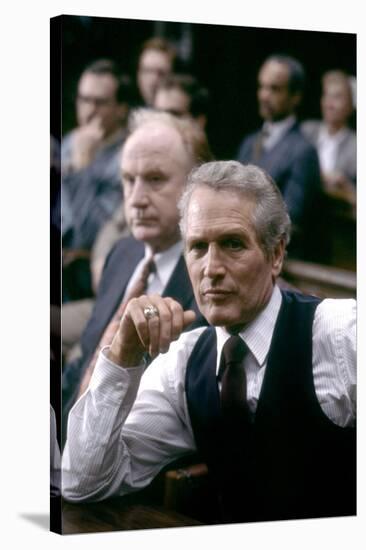 Le Verdict The Verdict by SidneyLumet with Paul Newman, 1982 (photo)-null-Stretched Canvas