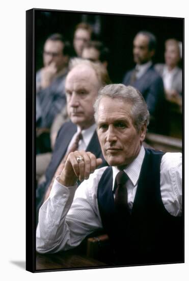 Le Verdict The Verdict by SidneyLumet with Paul Newman, 1982 (photo)-null-Framed Stretched Canvas