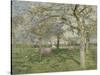 Le verger au printemps-Emile Claus-Stretched Canvas