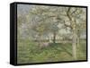 Le verger au printemps-Emile Claus-Framed Stretched Canvas