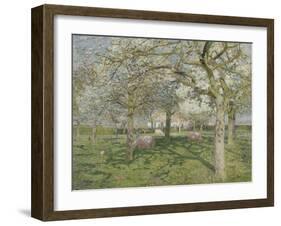 Le verger au printemps-Emile Claus-Framed Giclee Print