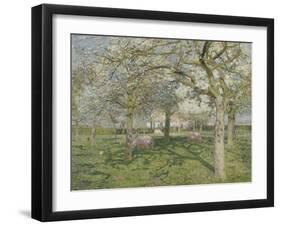 Le verger au printemps-Emile Claus-Framed Giclee Print