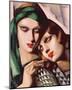 Le Vert Jade-Tamara de Lempicka-Mounted Premium Giclee Print