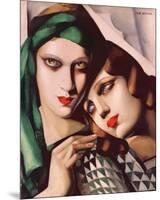 Le Vert Jade-Tamara de Lempicka-Mounted Premium Giclee Print