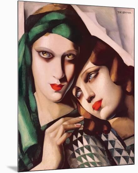 Le Vert Jade-Tamara de Lempicka-Mounted Premium Giclee Print