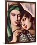 Le Vert Jade-Tamara de Lempicka-Framed Premium Giclee Print