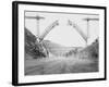 Le viaduc de Garabit en construction-Alphonse Terpereau-Framed Giclee Print