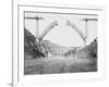 Le viaduc de Garabit en construction-Alphonse Terpereau-Framed Giclee Print