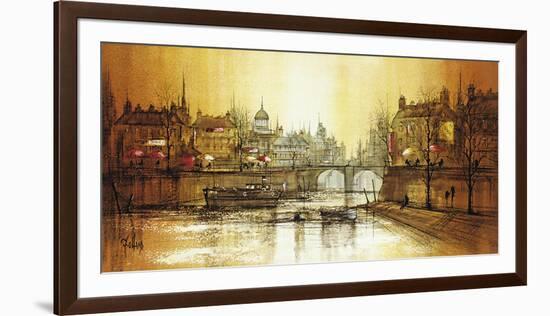 Le Vieil Pont-Ron Folland-Framed Premium Giclee Print