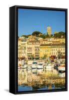 Le Vieux Port, Cannes, Alpes-Maritimes, Provence-Alpes-Cote D'Azur, French Riviera, France-Jon Arnold-Framed Stretched Canvas
