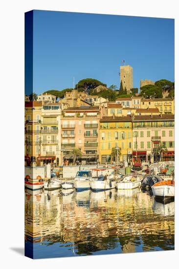 Le Vieux Port, Cannes, Alpes-Maritimes, Provence-Alpes-Cote D'Azur, French Riviera, France-Jon Arnold-Stretched Canvas