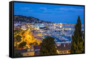 Le Vieux Port, Cannes, Alpes-Maritimes, Provence-Alpes-Cote D'Azur, French Riviera, France-Jon Arnold-Framed Stretched Canvas