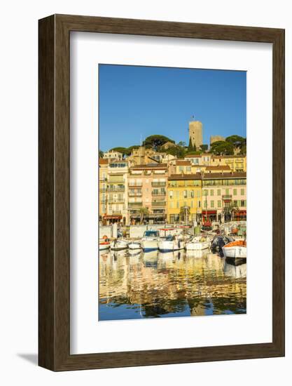 Le Vieux Port, Cannes, Alpes-Maritimes, Provence-Alpes-Cote D'Azur, French Riviera, France-Jon Arnold-Framed Photographic Print