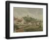 Le village de Knocke en Belgique-Camille Pissarro-Framed Giclee Print