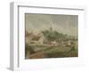 Le village de Knocke en Belgique-Camille Pissarro-Framed Giclee Print