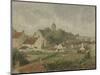 Le village de Knocke en Belgique-Camille Pissarro-Mounted Giclee Print